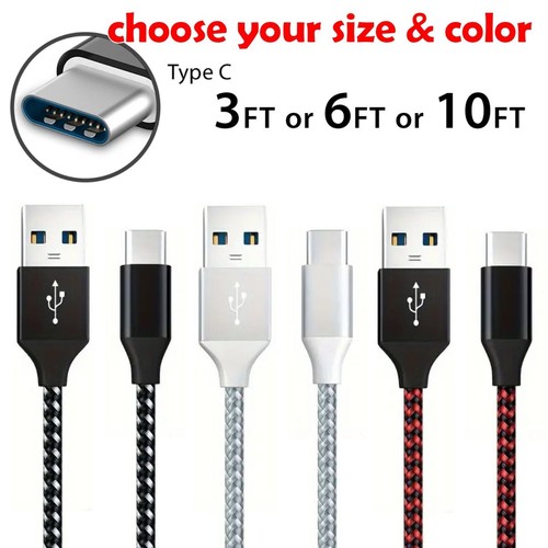 Braided usb type to - type-c, usb-c